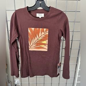 WVN for you x Walker noble shine through basic long sleeve